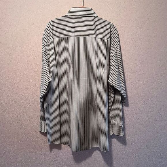 NWOT. Geoffrey Beene Men's 2XL Multicolor Striped Long Sleeve Shirt Casual. - Picture 3 of 6
